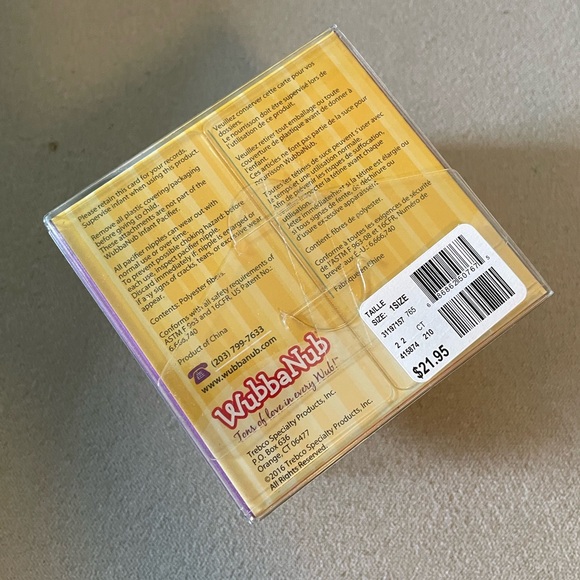 Wubbanub Giraffe Pacifier - Picture 6 of 7